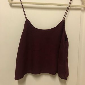 Brandy Melville crop blouse